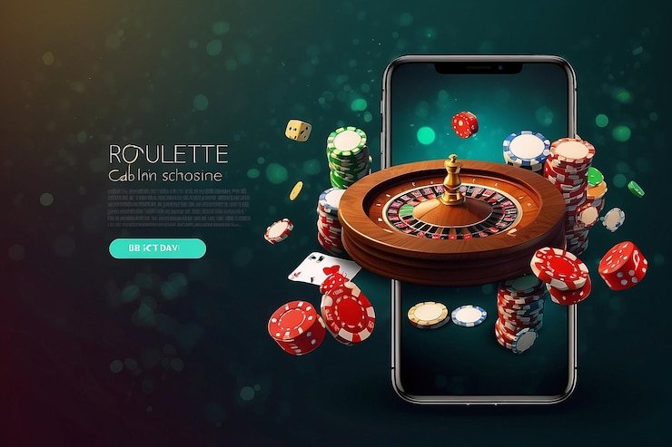 Tampilan split-screen tenis dan meja blackjack dealer langsung di smartphone